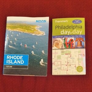 Travel Guidebooks Set: Rhode Island and Philadelphia